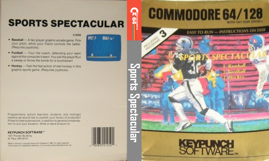 Sports Spectacular — box-texture (US)