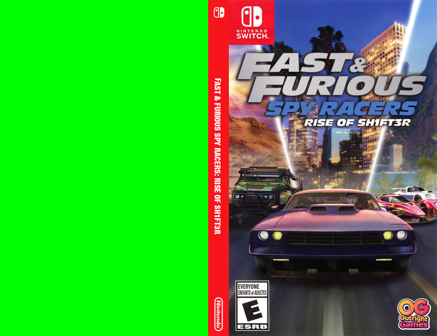 Fast & Furious Spy Racers - Rise of SH1FT3R — box-texture (US)