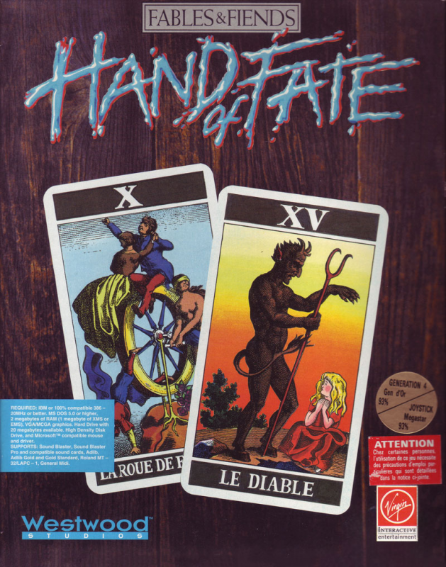 Hand of Fate — box-2D (FR)