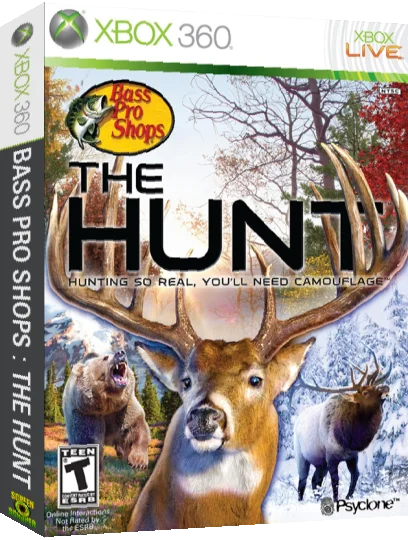 Bass Pro Shops - The Hunt — box-3D (US)