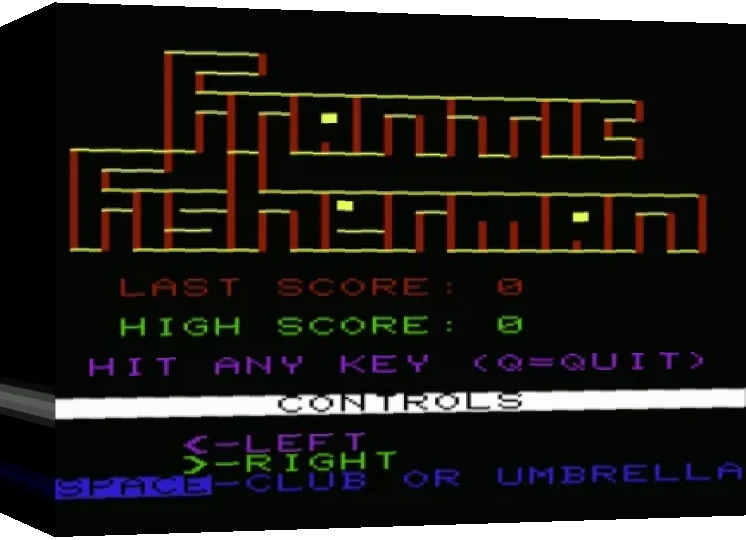 The Frantic Fisherman — box-3D (WOR)