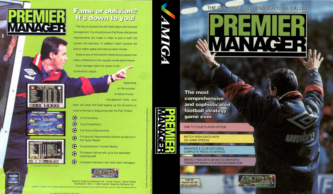 Premier Manager — box-texture (EU)