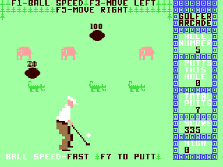 The Golfer Arcade — ss (WOR)