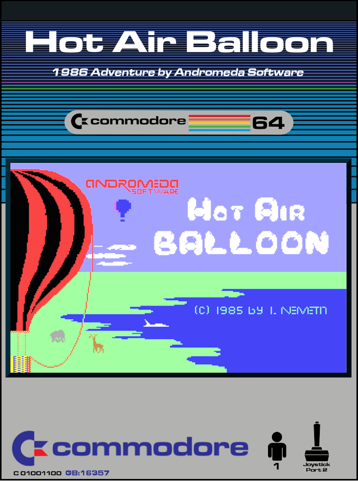 Hot Air Balloon box art