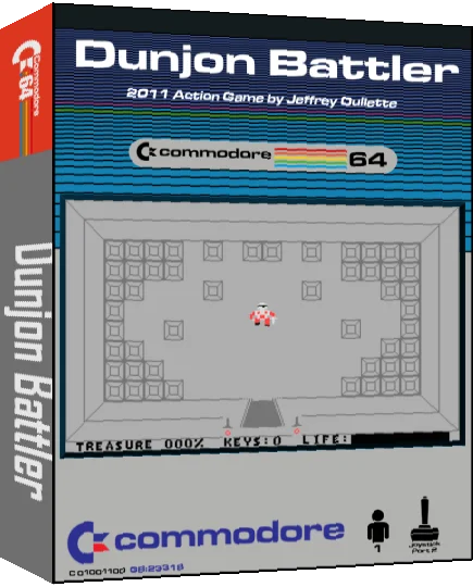 Dunjon Battler — box-3D (CUS)