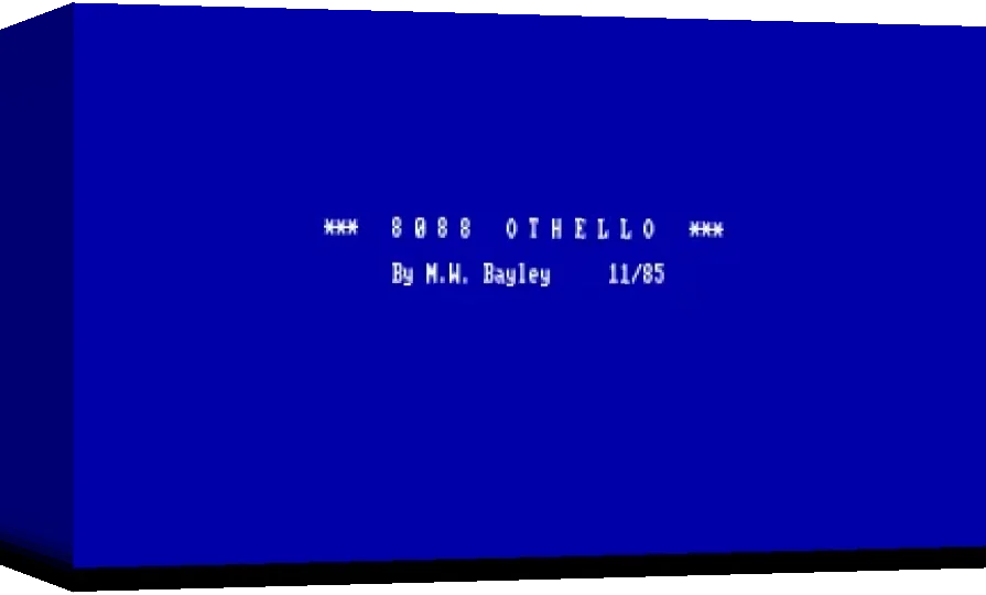 8088 Othello — box-3D (WOR)