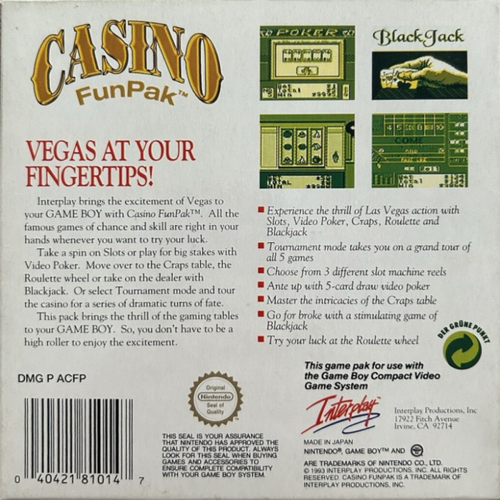 Casino FunPak — box-2D-back (EU)