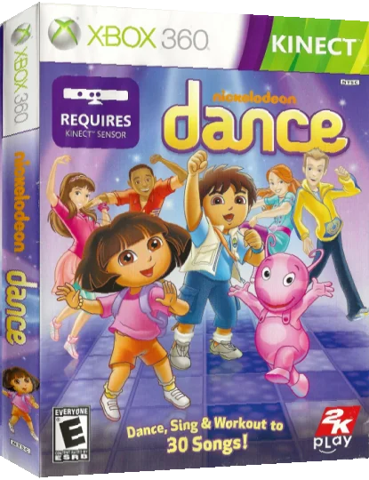 Nickelodeon Dance — box-3D (US)