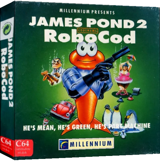 James Pond II - Codename Robocod — box-3D (EU)