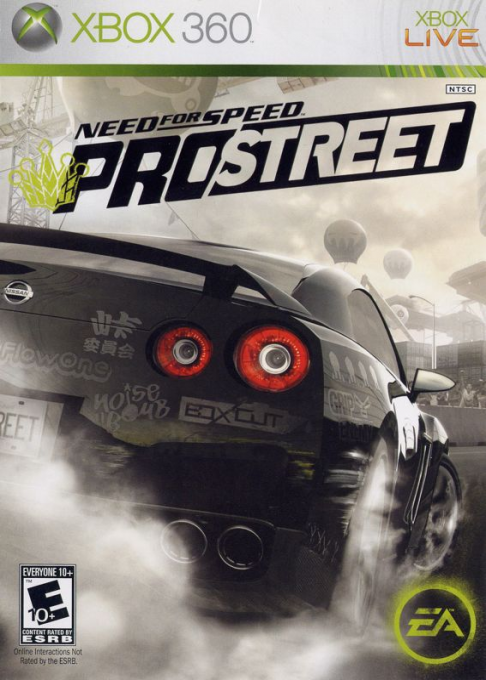 Need for Speed - ProStreet box art