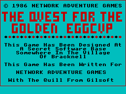 Quest For The Golden Eggcup, The — sstitle (EU)