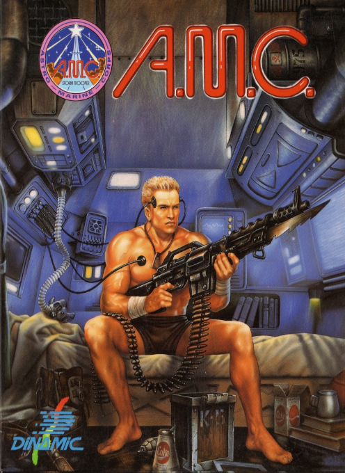 A.M.C. - Astro Marine Corps box art