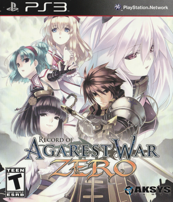 Agarest Senki Zero box art