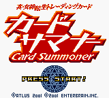 Shin Megami Tensei Trading Card - Card Summoner — sstitle (JP)
