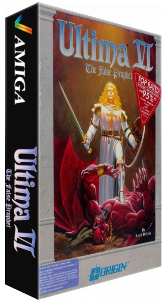 Ultima VI - The False Prophet — box-3D (US)
