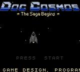 Doc Cosmos - The Saga Begins — sstitle (WOR)