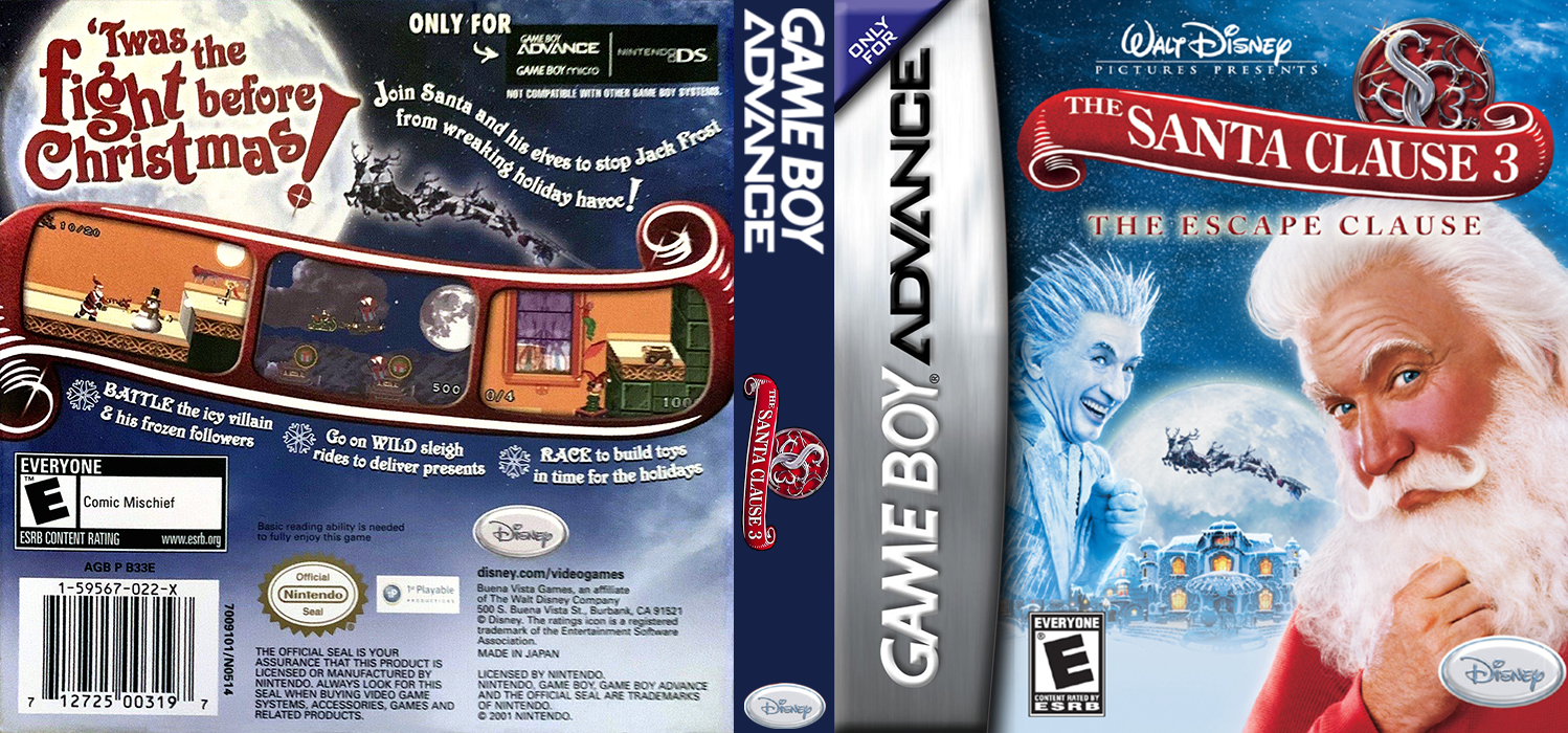 Santa Clause 3, The - The Escape Clause — box-texture (US)