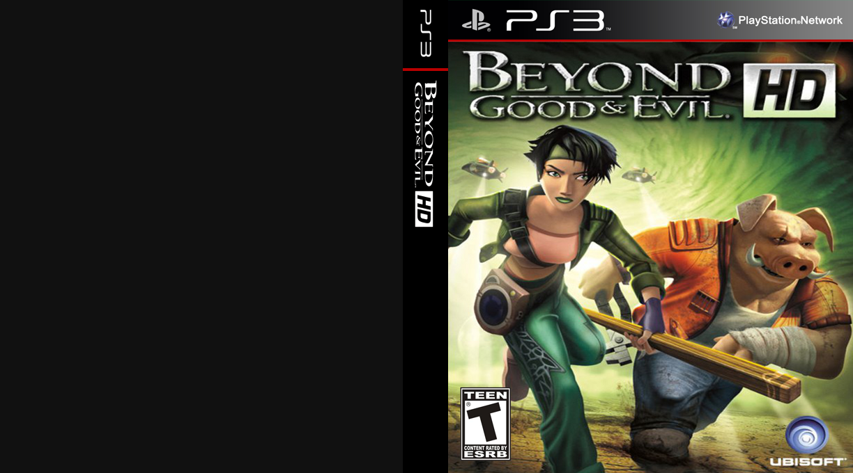 Beyond Good and Evil HD — box-texture (US)