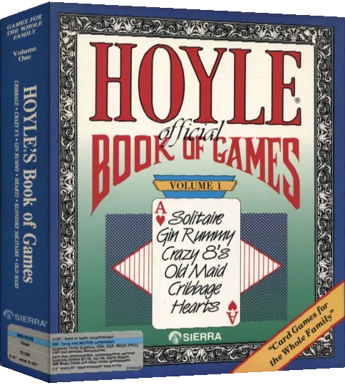 Hoyle Official Book Of Games - Volume 1 — box-3D (US)