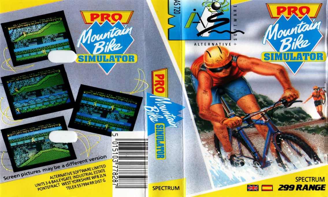 Pro Mountain Bike Simulator — box-texture (EU)
