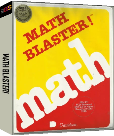 Math Blaster! — box-3D (US)