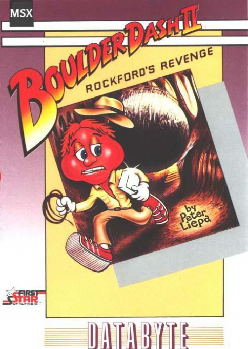 Boulder Dash 2 - Rockford's Revenge box art