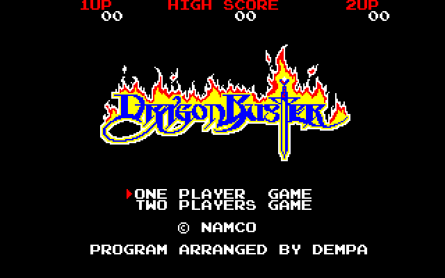 Dragon Buster — sstitle (WOR)