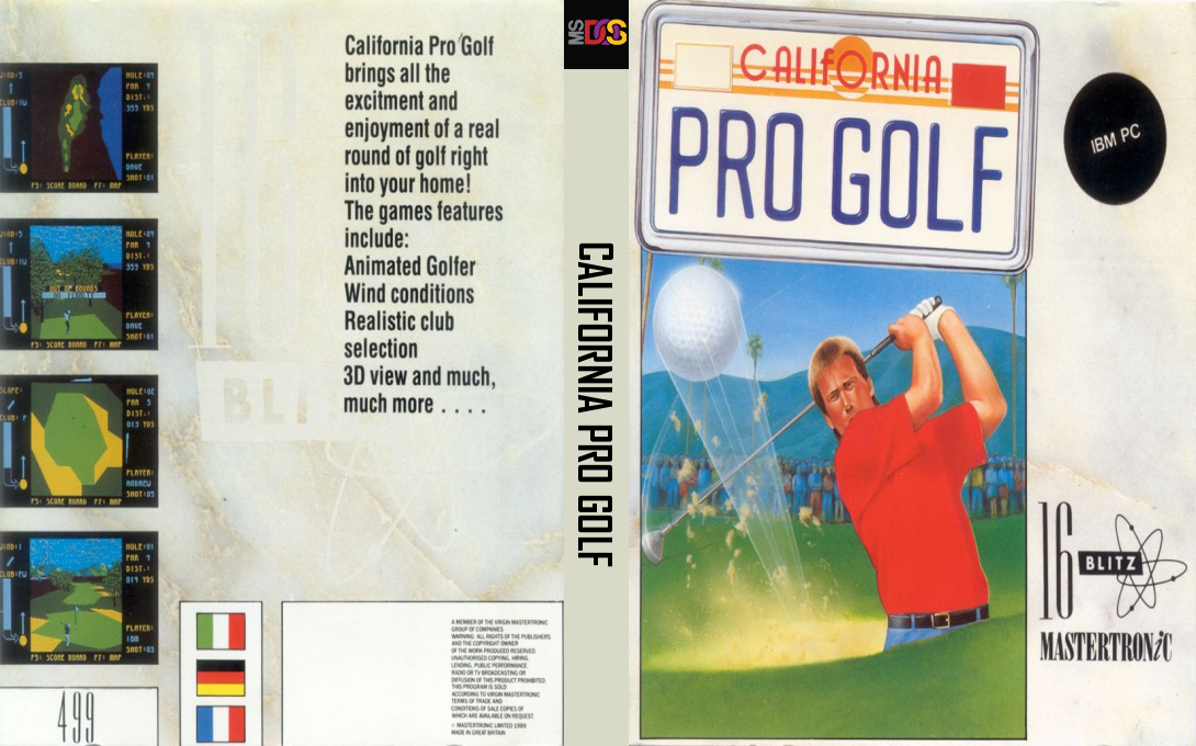 California Pro Golf — box-texture (EU)