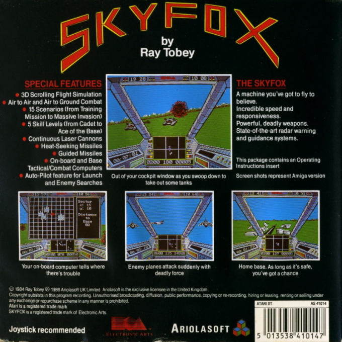 Skyfox — box-2D-back (EU)