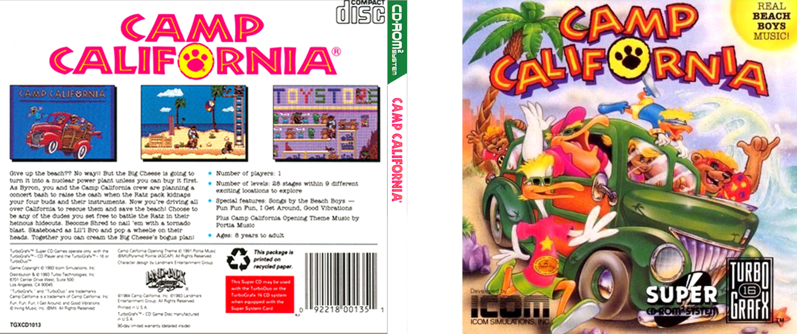Camp California — box-texture (US)
