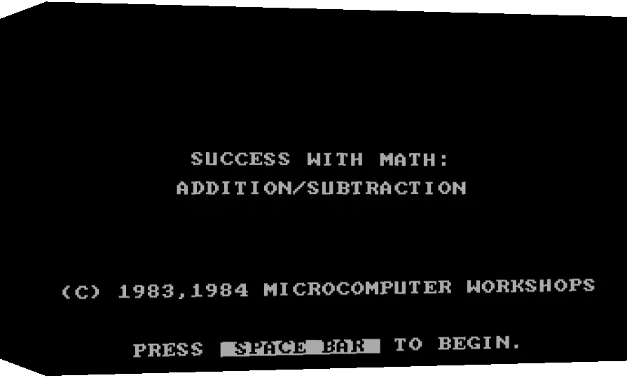 Success With Math : Addition and Subtraction — box-3D (WOR)