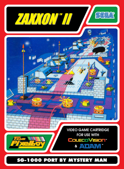 Zaxxon 2 box art