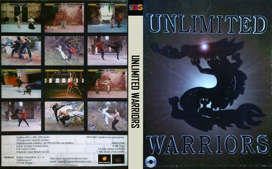 Unlimited Warriors — box-texture (EU)