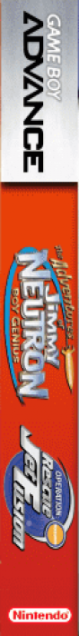 Adventures of Jimmy Neutron Boy Genius, The - Jet Fusion — box-2D-side (US)