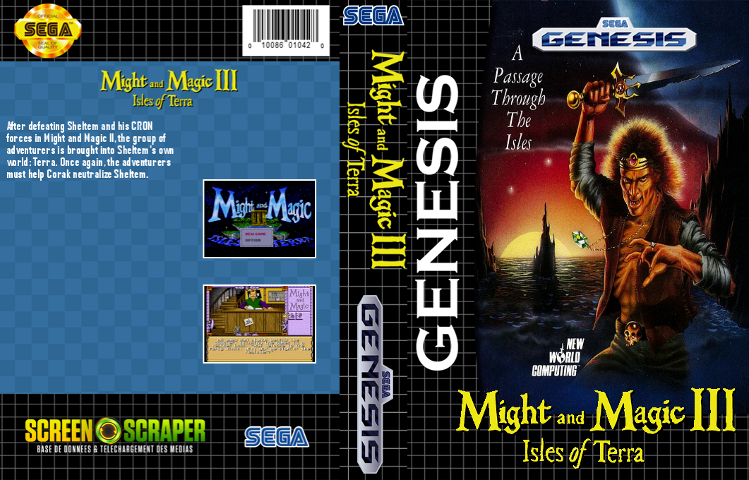 Might And Magic 3 - Isles Of Terra — box-texture (WOR)