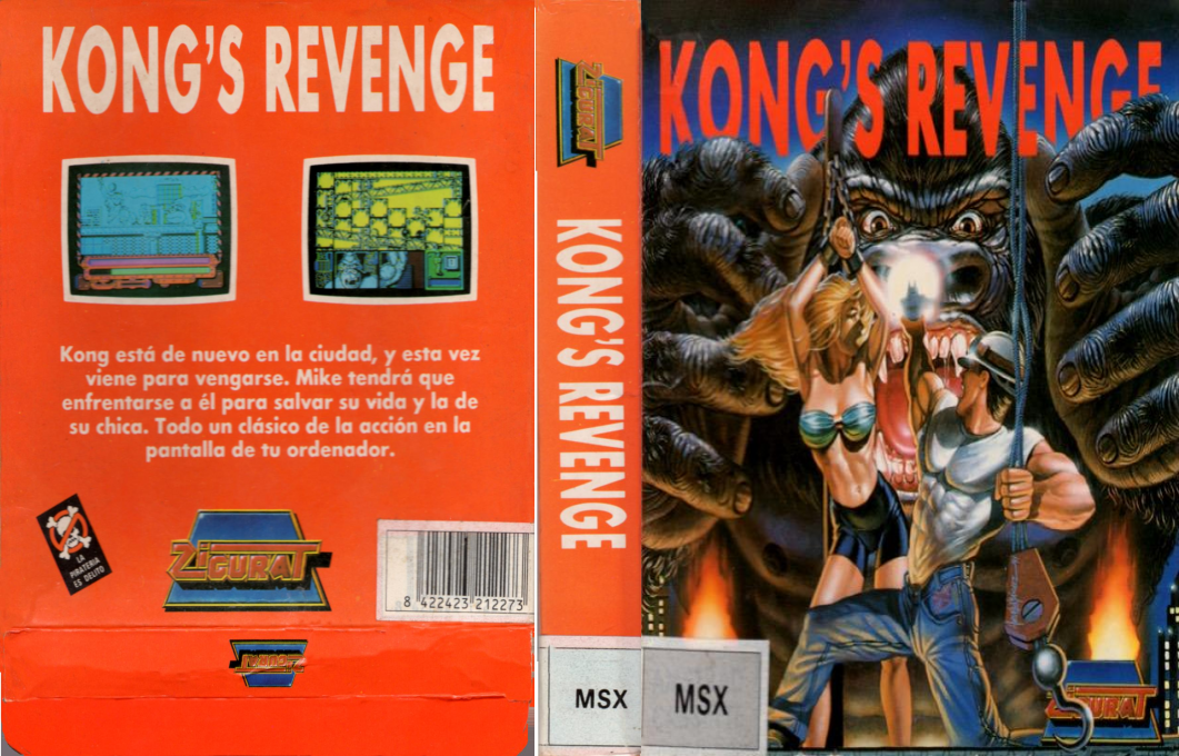 Kong's Revenge — box-texture (SP)