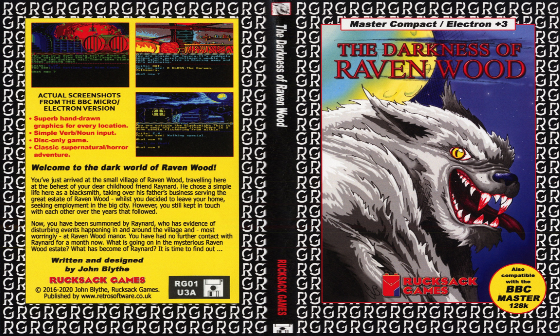 The Darkness Of Raven Wood — box-texture (WOR)