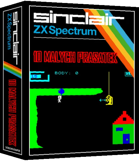 10 malých prasátek — box-3D (SS)