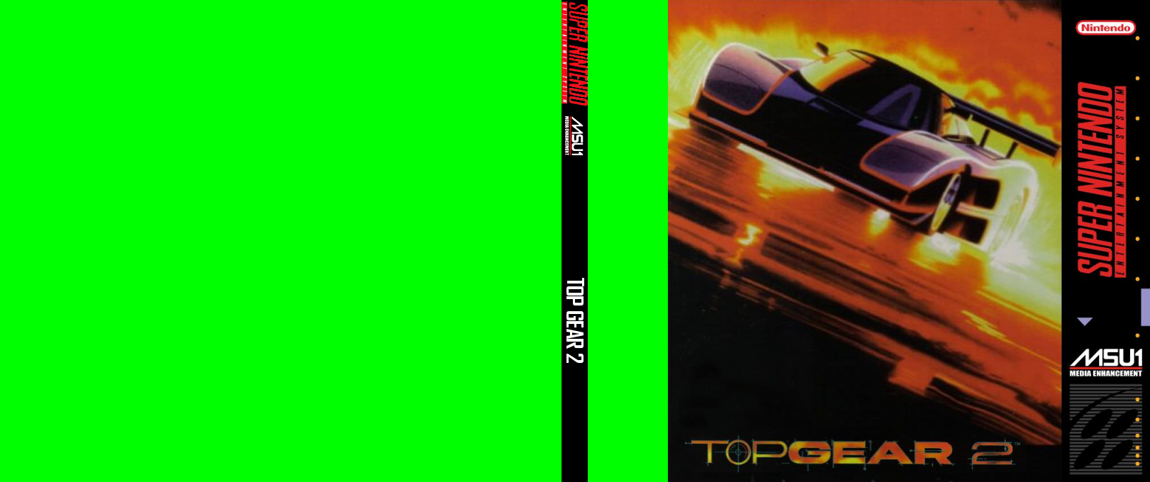 Top Gear 2 — box-texture (US)