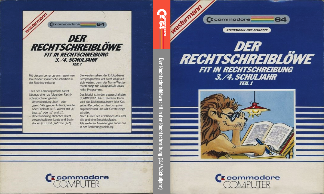 Rechtschreiblowe, Der - Fit In Rechtschreibung - 3.-4. Schuljahr — box-texture (DE)