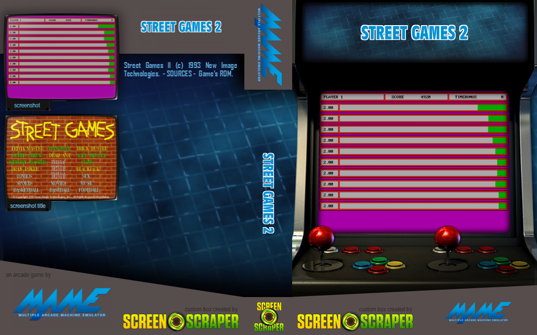 Street Games 2 — box-texture (SS)