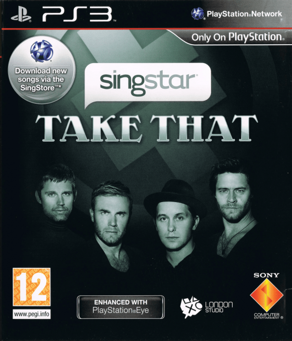 SingStar Take That box art