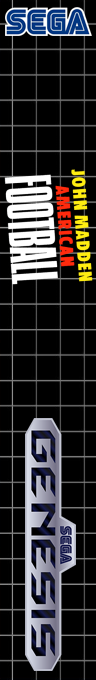 John Madden Football — box-2D-side (SS)