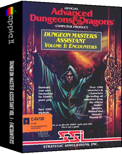 Dungeon Master Assistant Vol. I - Encounters — box-3D (US)