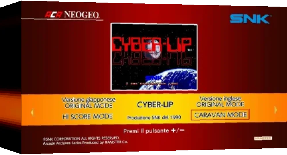 Aca Neogeo Cyber-lip — box-3D (WOR)