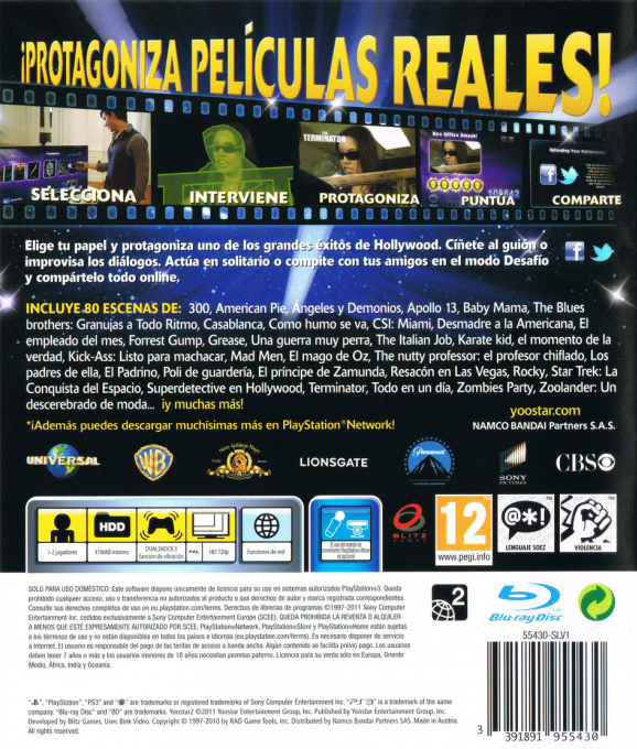Yoostar 2 - In the Movies — box-2D-back (SP)