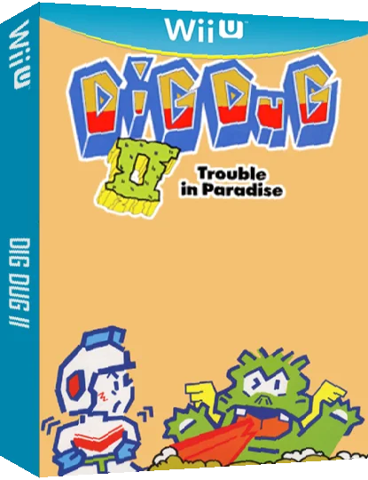 Dig Dug 2 — box-3D (WOR)