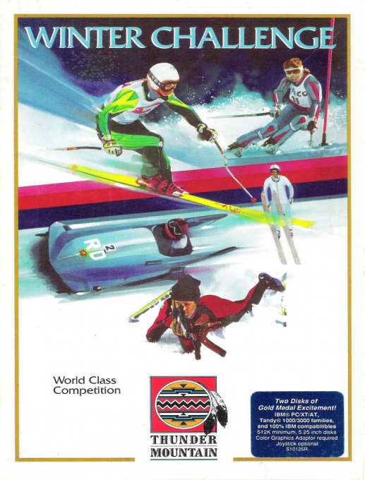 Winter Olympiad 88 box art