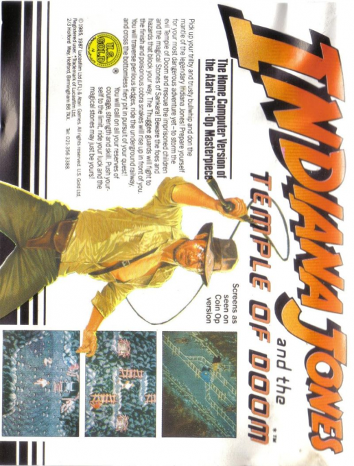 Indiana Jones And The Temple Of Doom — box-2D-back (EU)