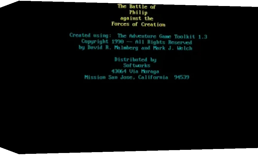 The Battle of Philip against the Forces of Creation — box-3D (WOR)